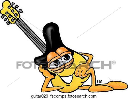 450x350 Clipart Of Guitar Relaxing Guitar020