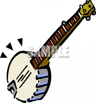328x350 Cartoon Banjo