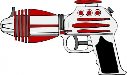 425x252 Laser Gun Clipart