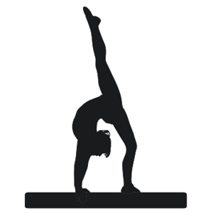 300x300 Gymnastics Cartoon Clipart