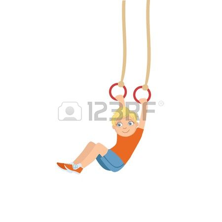 450x450 Boy Turning On Steel Rings Gymnastics Clipart, Explore Pictures