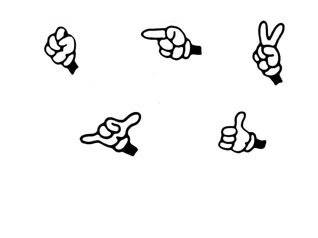 1093x820 Hand Cartoon Clipart