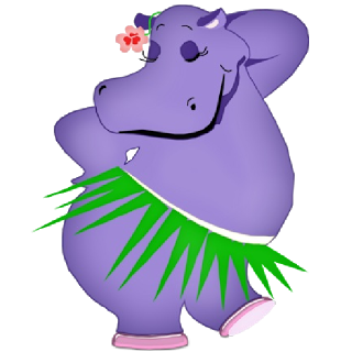 320x320 Hippo Clipart Funny