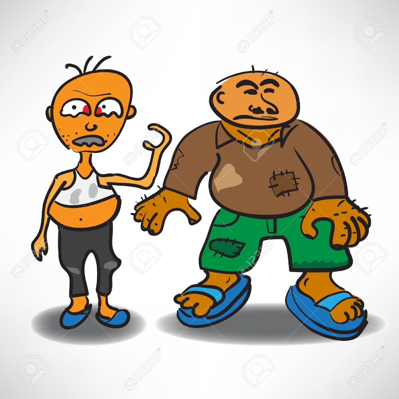 1300x1300 Alone Clipart Poor Boy