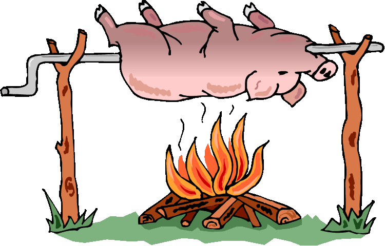 750x480 Roast Pig Cartoon Picture