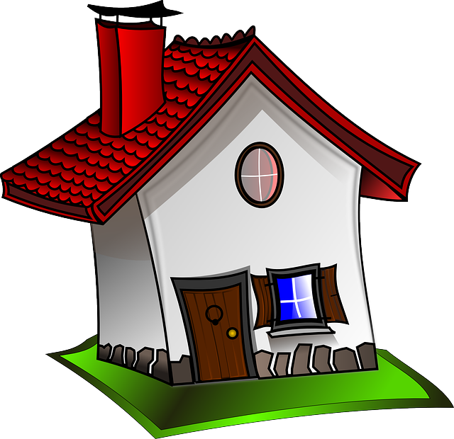 640x620 Free Photo Building Cartoon Home Simple Funny House Blue