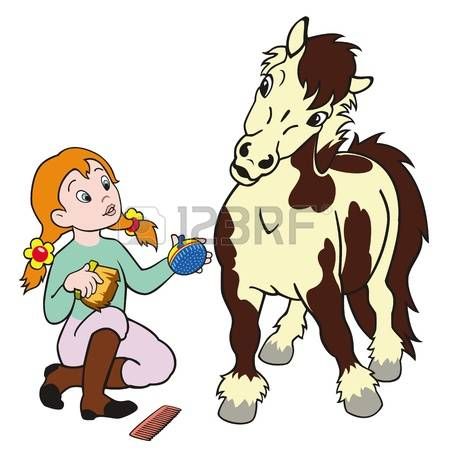 450x450 33 Best Cartoon Horse Rider Images Black