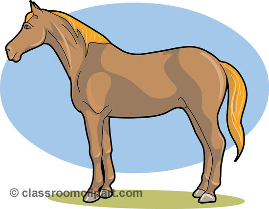 550x428 Funny Horse Clipart
