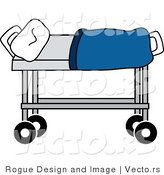 164x175 Cartoon Person In Hospital Bed Royalty Free Illness Stock