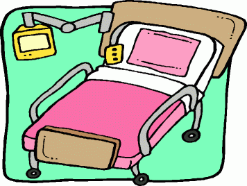356x268 Hospital Bed Cartoon Clipart Panda