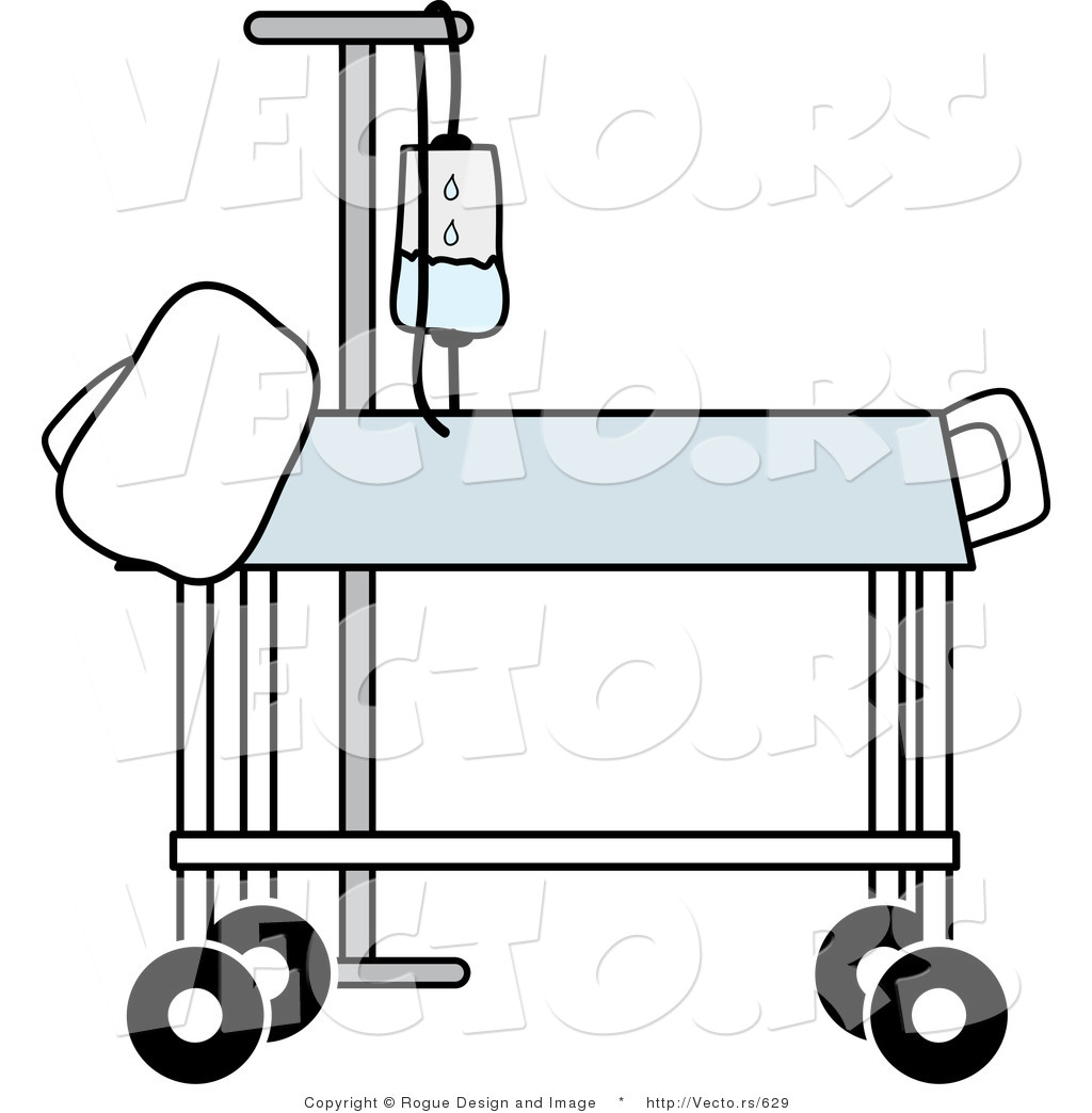 1024x1044 Patient In Hospital Bed Clip Art