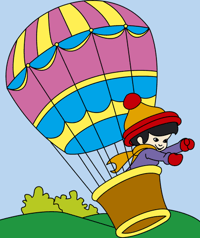 404x480 Hot Air Balloon Coloring Pages For Kids To Color And Print