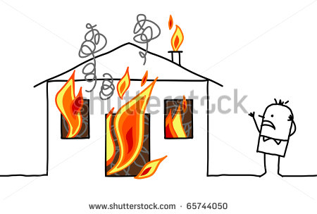 450x304 Mansion Clipart On Fire