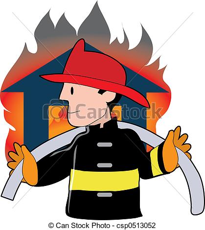 419x470 Burning House Clipart