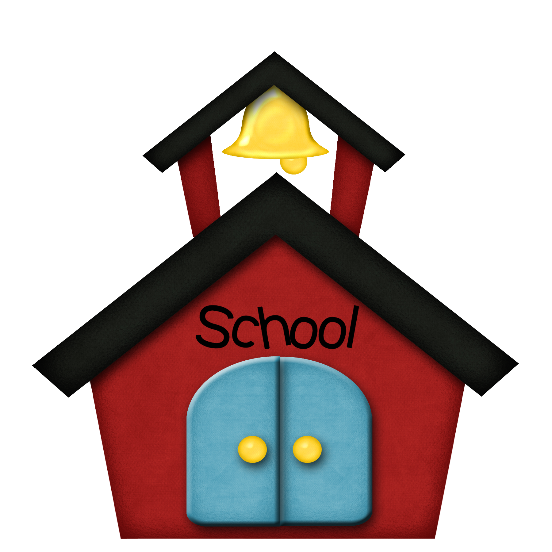 1800x1800 School Houses Clipart