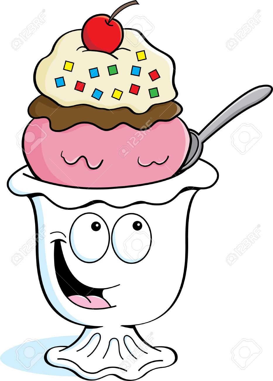 933x1300 Sundae Clipart Gelato