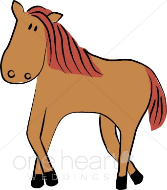 Cartoon Image Of Horse | Free download on ClipArtMag