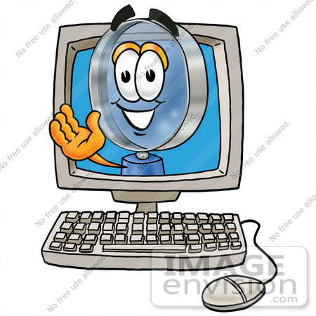 450x450 Royalty Free Cartoons Amp Stock Clipart Of Computers Page 11