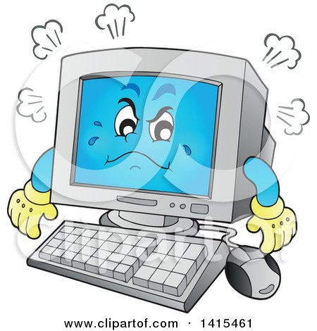 450x470 Royalty Free Stock Illustrations Of Computers By Visekart Page 1