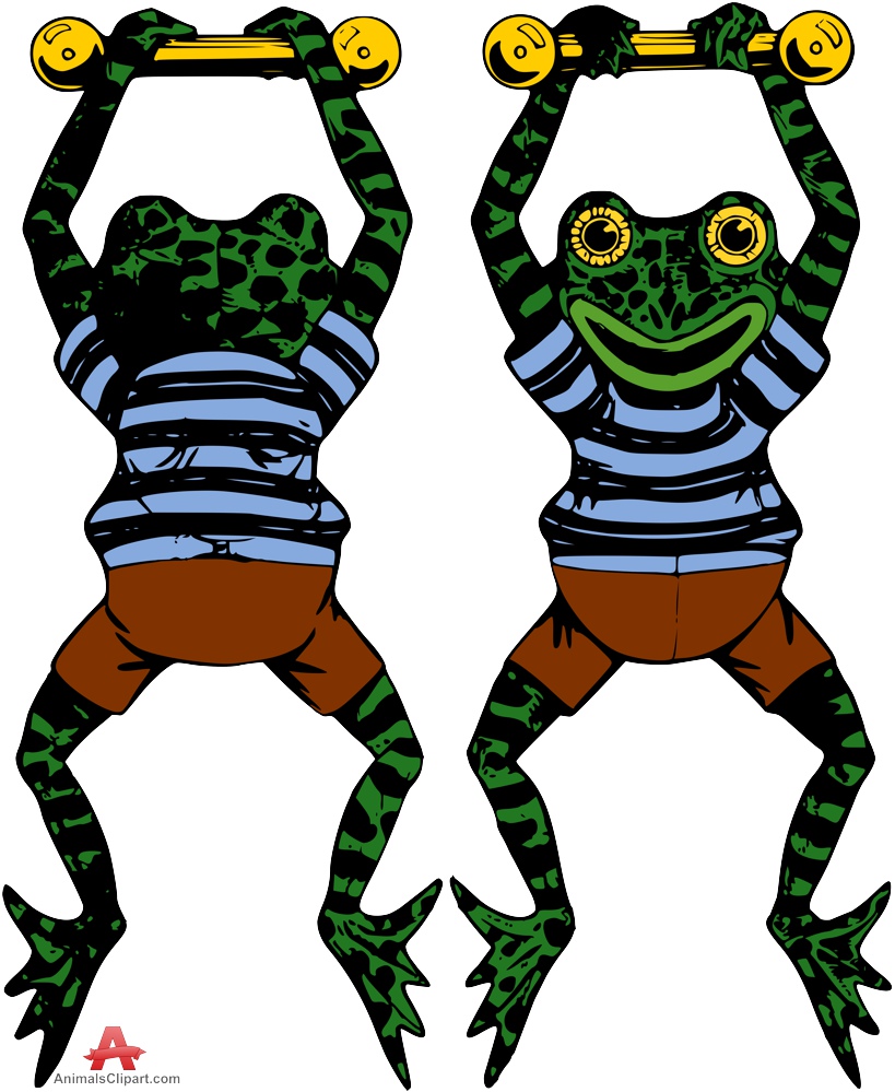 819x999 Cartoon Frogs Hanging Free Clipart Design Download