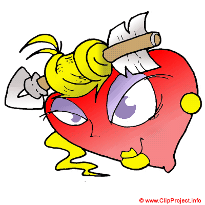 400x400 Funny Heart Clipart