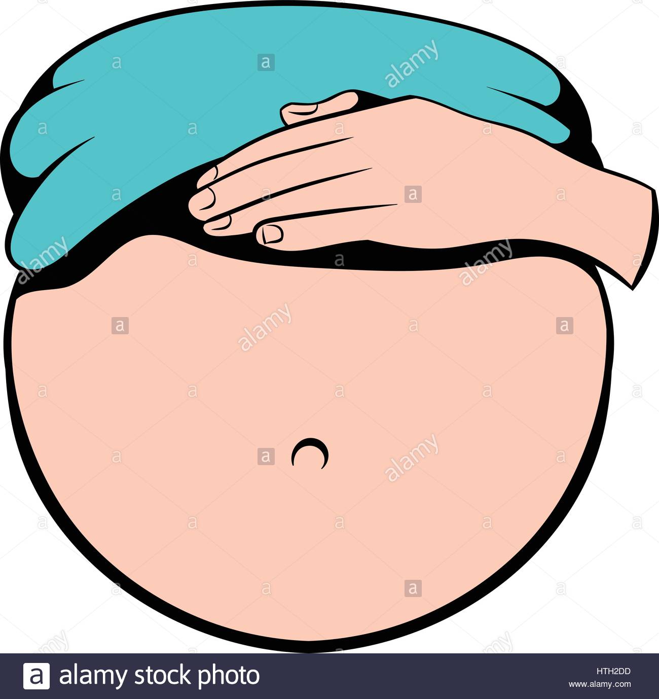 1300x1378 Belly Of Pregnant Women Icon, Icon Cartoon Stock Vector Art