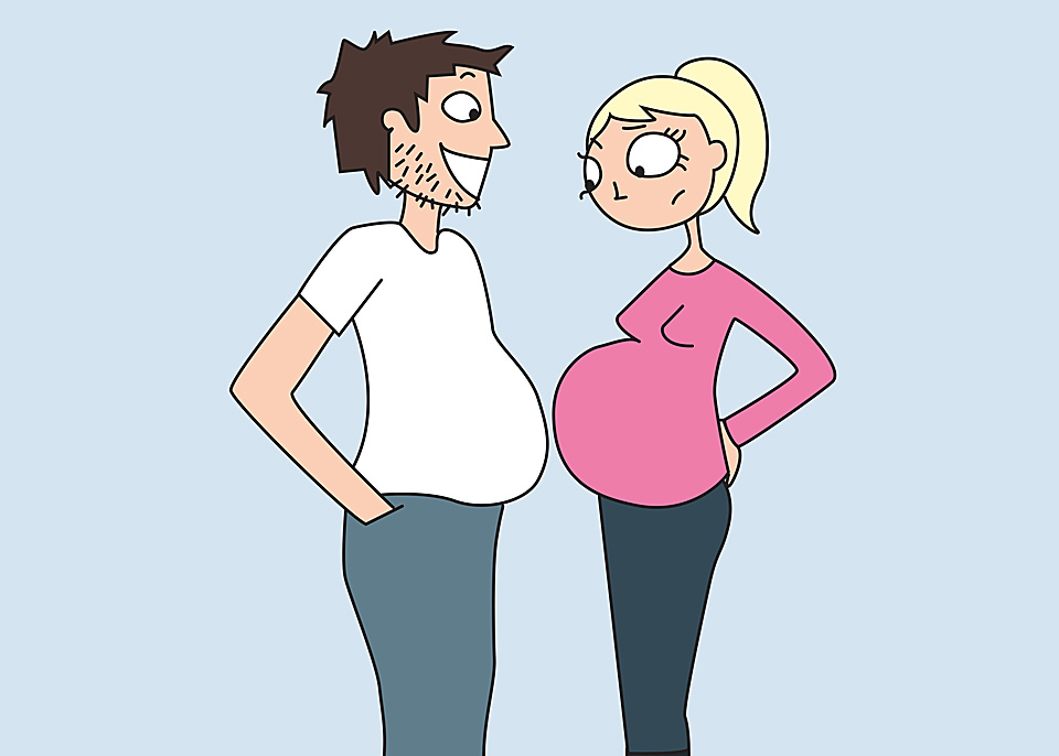 Pregnant Cartoon Pregnancy Arthritis Rheumatoid Cartoons Physio Clipartmag ...
