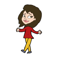 200x200 Cartoon Stressed Out Woman Stock Photos