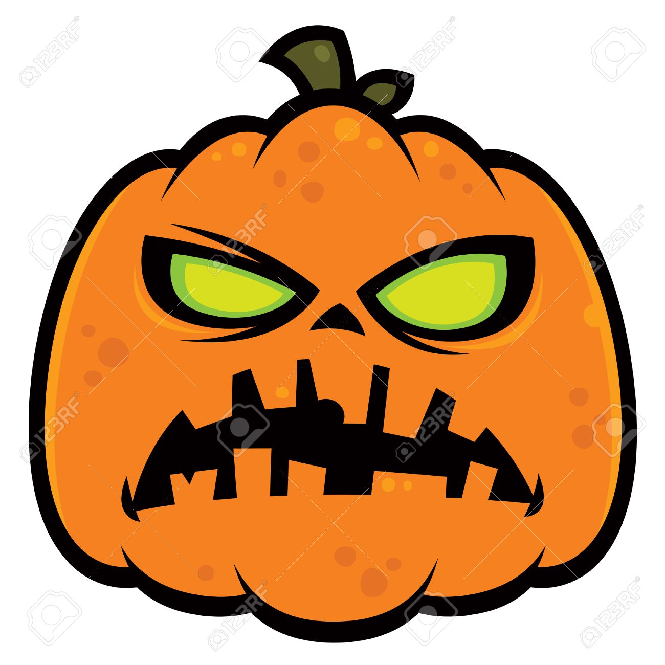 1300x1300 Images Angry Jack O Lantern Cartoon