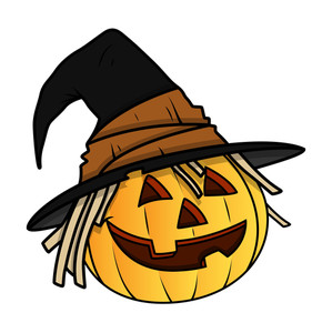 299x300 Spooky Jack O' Lantern