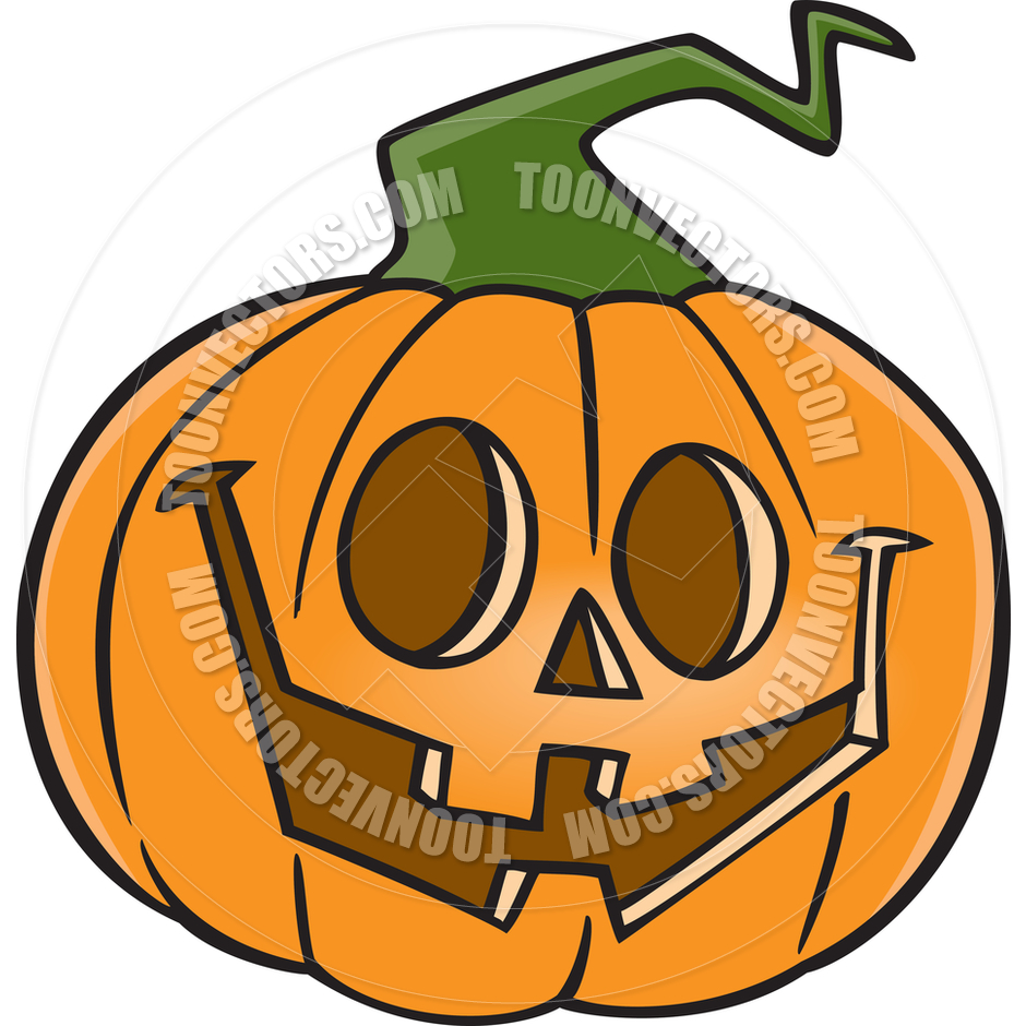 940x940 Cartoon Jack O' Lantern By Ron Leishman Toon Vectors Eps