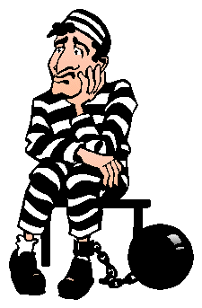 225x343 Man Clipart Jail
