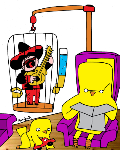 402x500 Charro In Captivity By Munguia Media Amp Culture Cartoon Toonpool