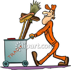 300x297 Cart Clipart Custodial