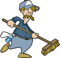 250x244 Clip Art Janitor Clipart