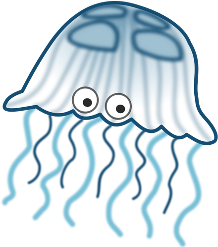 Cartoon Jellyfish Clipart