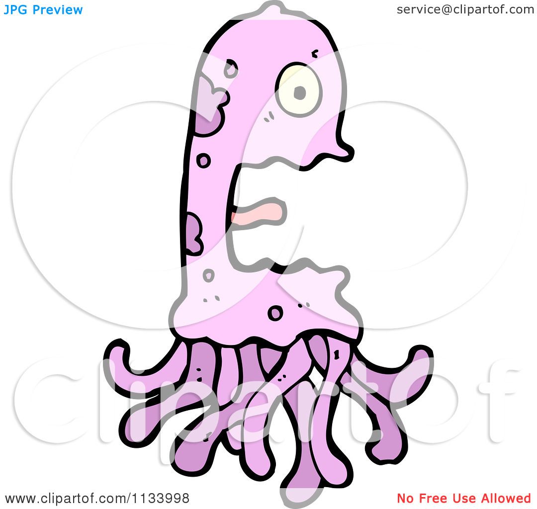 1080x1024 Purple Jellyfish Clipart