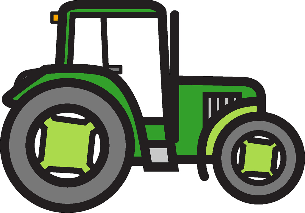 Cartoon John Deere Tractor Clipart Free download on ClipArtMag