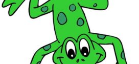 272x125 Cartoon Jumping Frog Clipart Panda