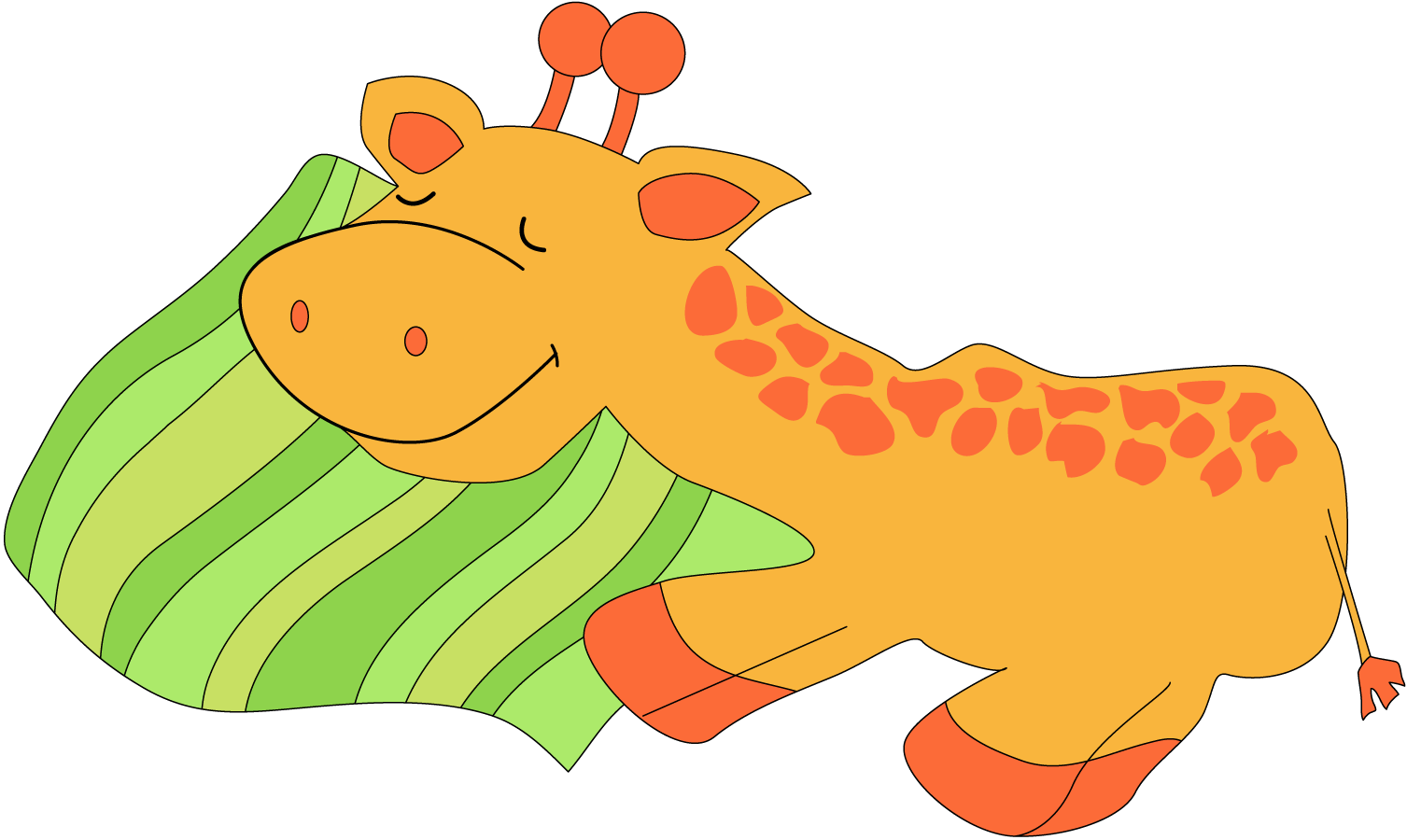 1507x900 Giraffe Clipart For Kids