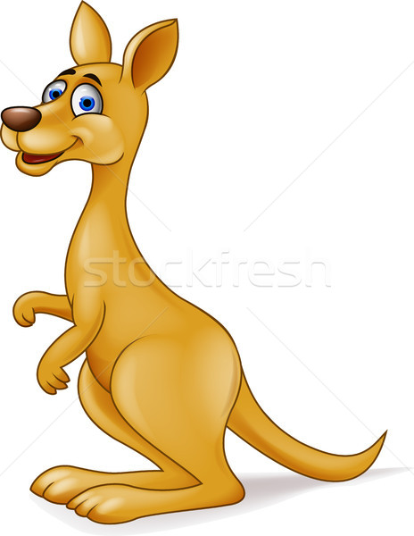 464x600 Kangaroo Cartoon Vector Illustration Teguh Mujiono (Tigatelu