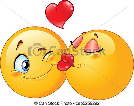 450x359 Kiss Clip Art