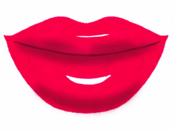 600x454 Clipart Lip