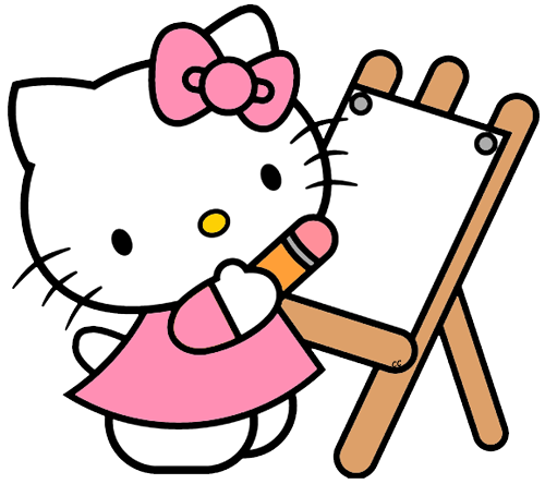 500x444 Hello Kitty Clip Art Images Cartoon