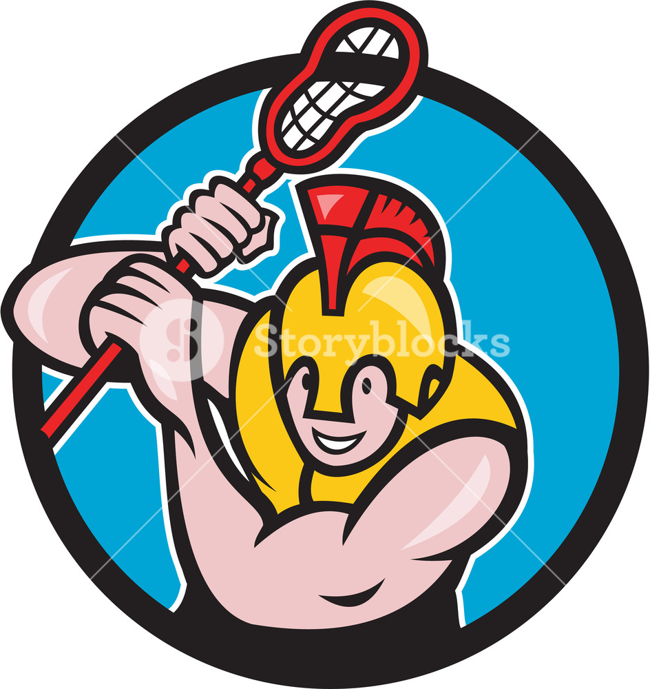 944x1000 Gorilla Ape With Lacrosse Stick Cartoon Royalty Free Stock Image