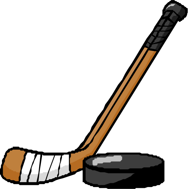 750x750 Hockey Stick Clipart