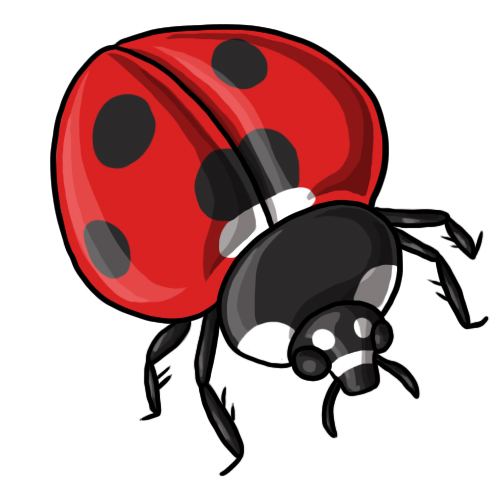 500x500 Free Ladybug Clip Art 6