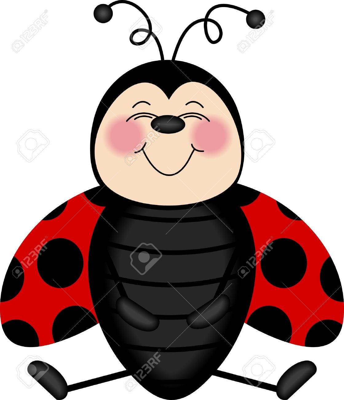 1119x1300 Free Ladybug Cartoon Clipart