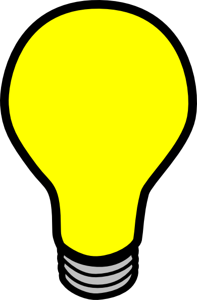390x592 Light Bulb Clip Art