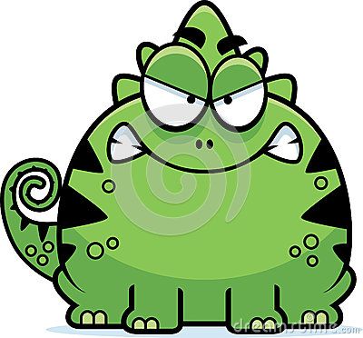 400x372 40 Best Cartoon Lizard Tattoos Pointy Teeth Images